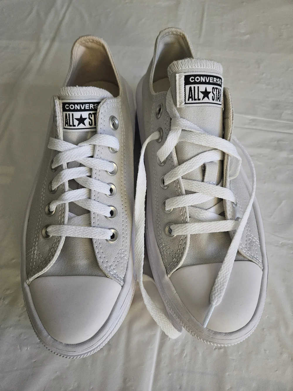 Converse Chuck Taylor All Star Move Platform White Low Top Women US 7.5 New